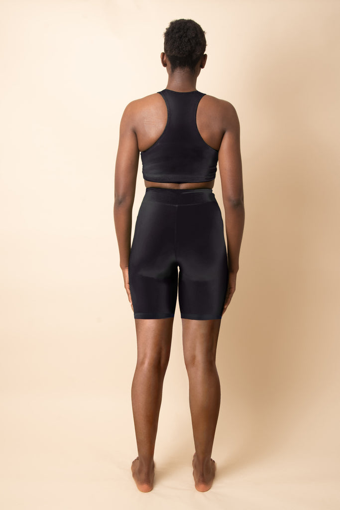 Garnet Shine Cycle Shorts